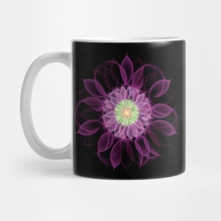 pink flower Mug